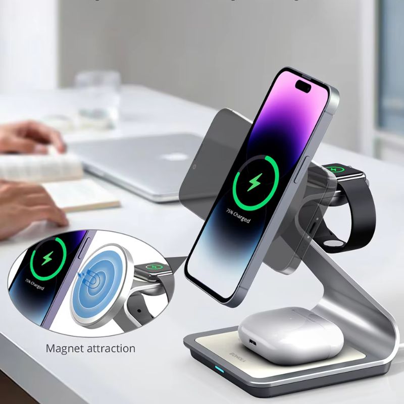 Premium wireless charger for Apple