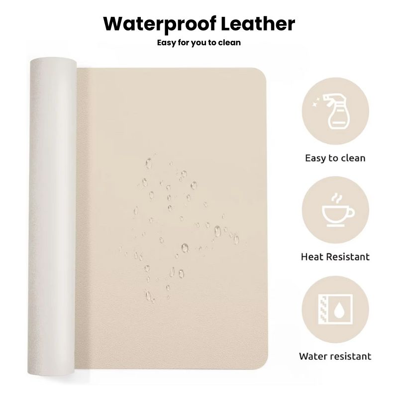 Waterproof desk mat