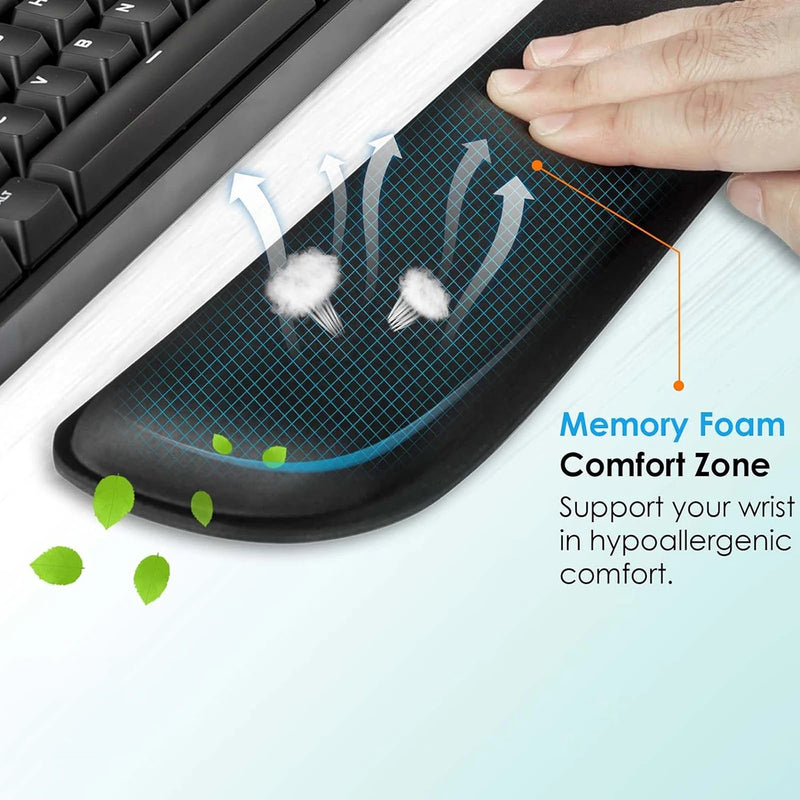 Ergonomic Keyboard And Mouse Pad Wrist Rest