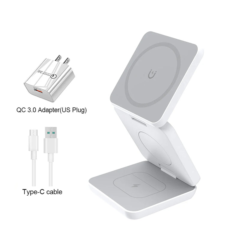 Foldable wireless charger