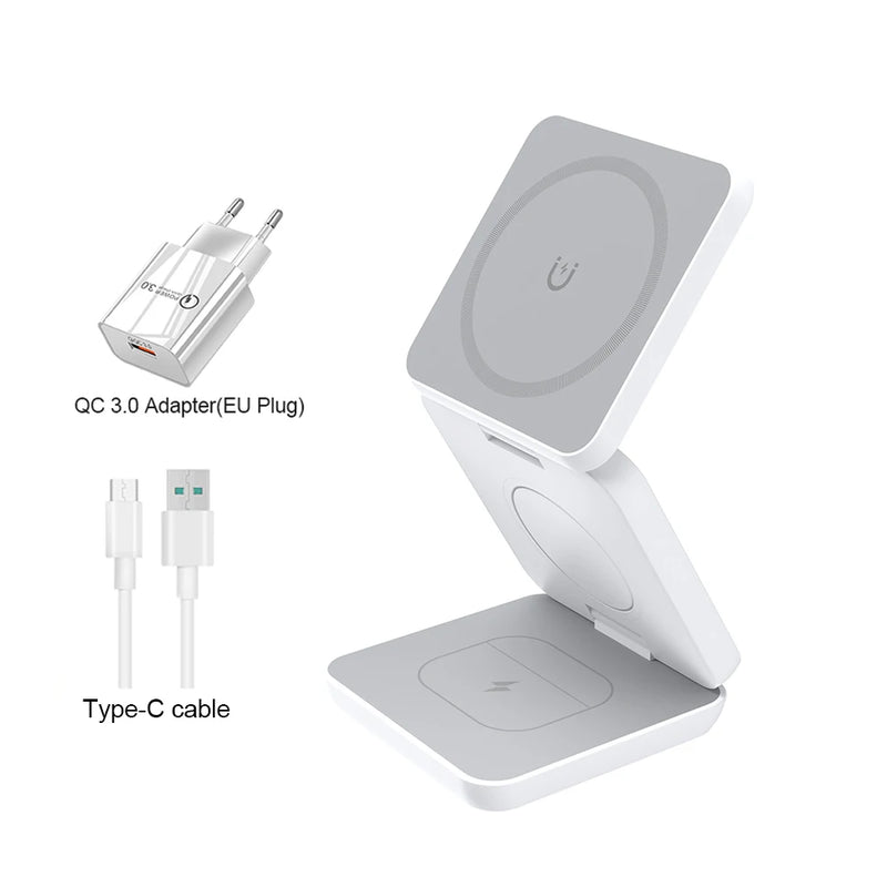 Foldable wireless charger